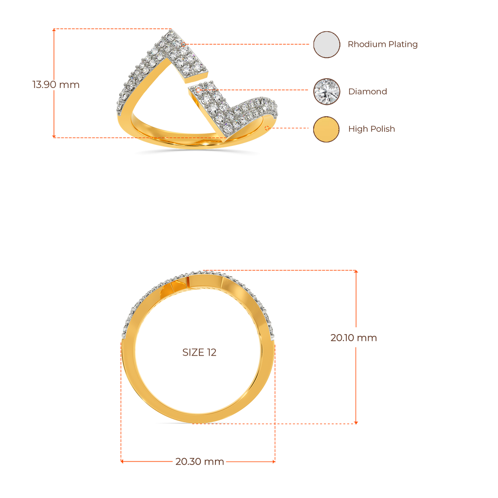 Happy in Greys Diamond Rings image