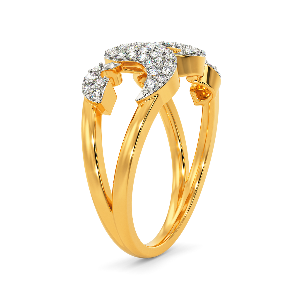 Grey Noir Diamond Rings image