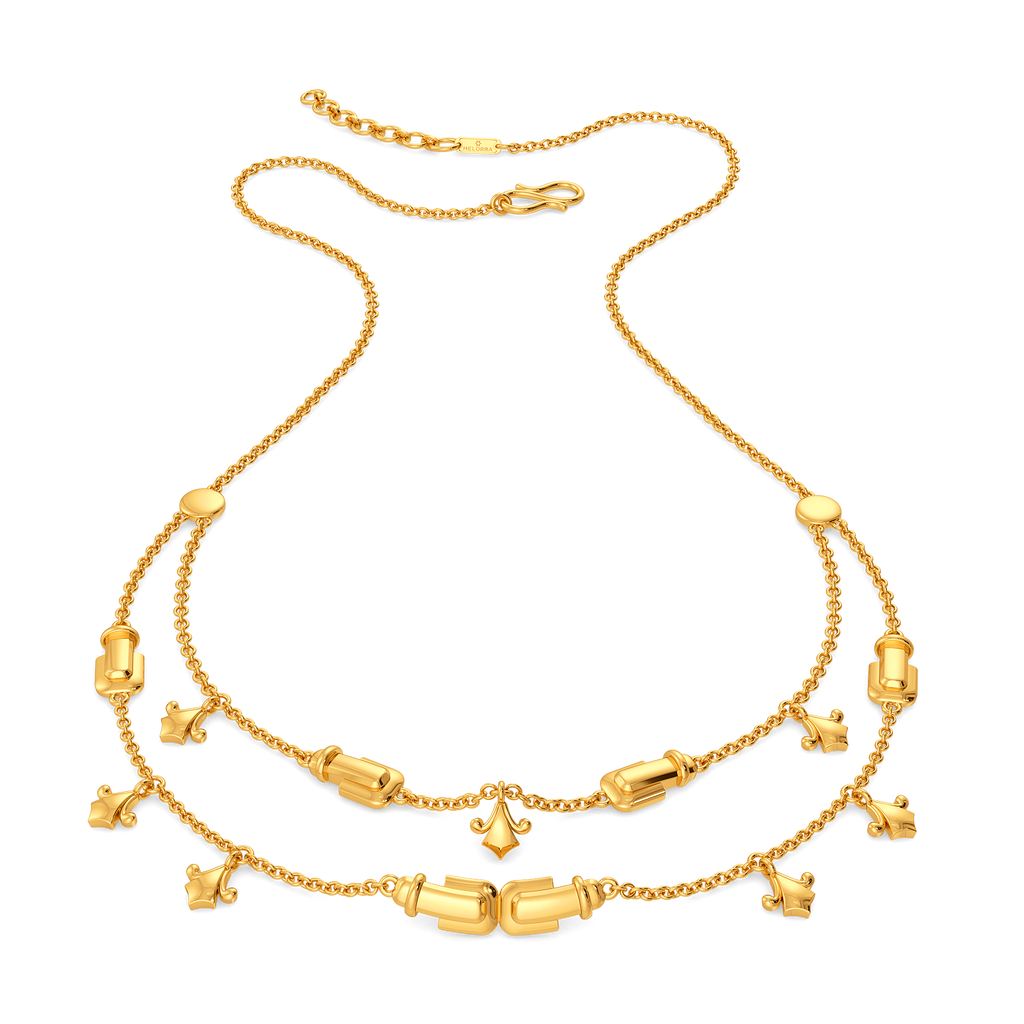 Charm Buckle Gold Necklaces
