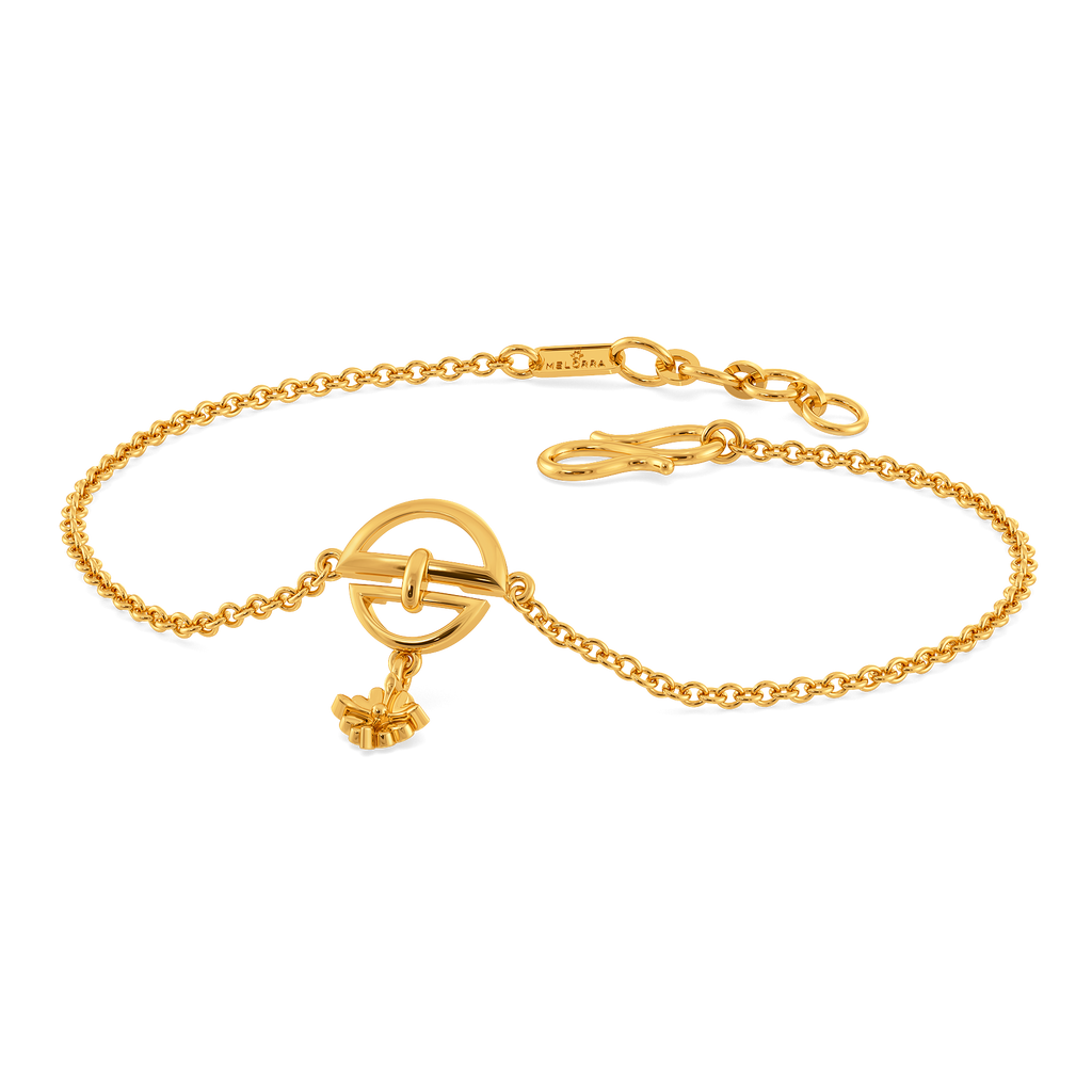 Cinch Charm Gold Bracelets