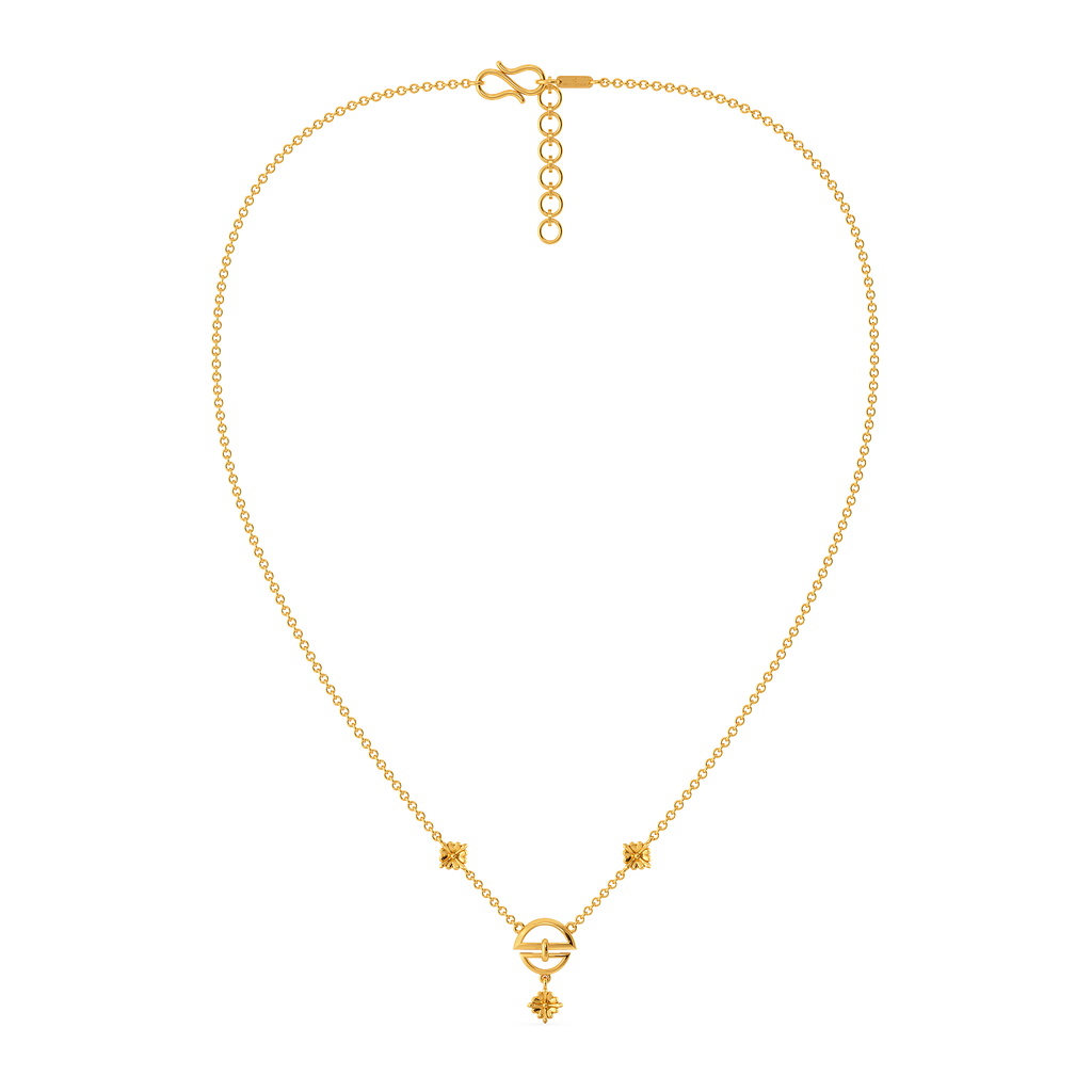 Cinch Charm Gold Necklaces