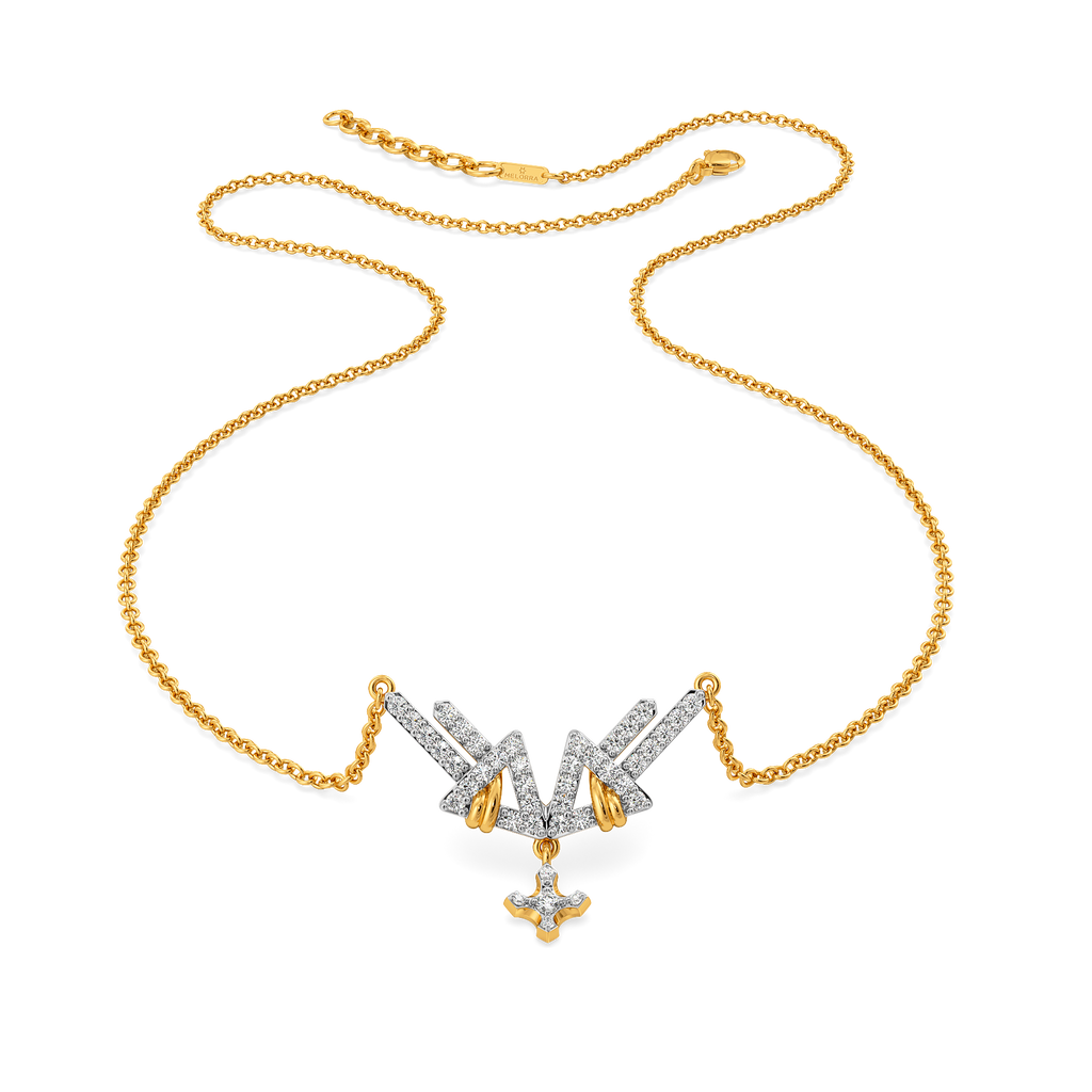 Buckle Muse Diamond Necklaces