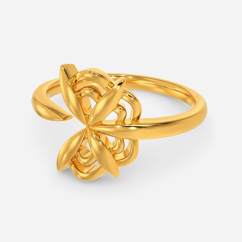 Kaleidoscopic Visions Gold Rings alternate view 3