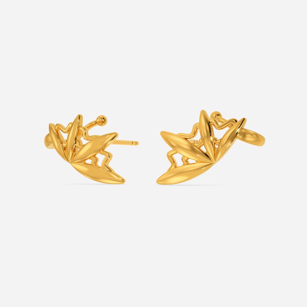 Harlequin Romance Gold Earrings