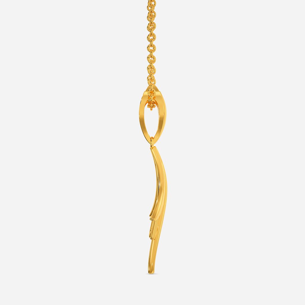 Herb Garden Gold Pendants