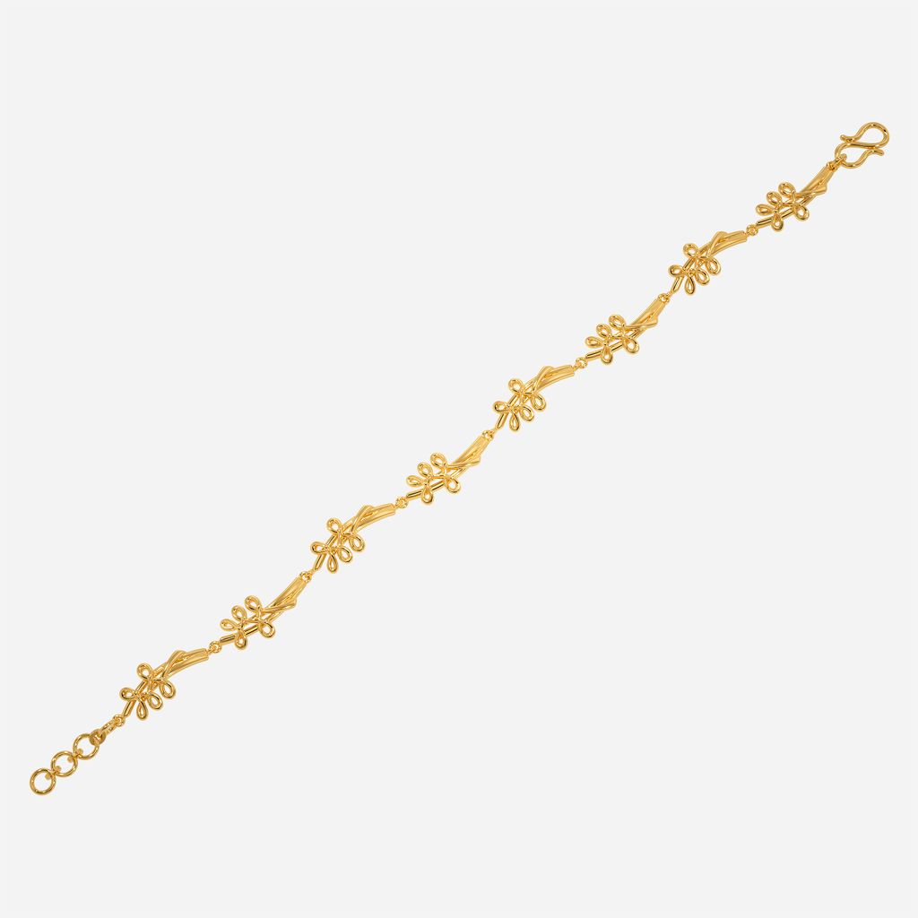 Abstract Anecdotes Gold Bracelets