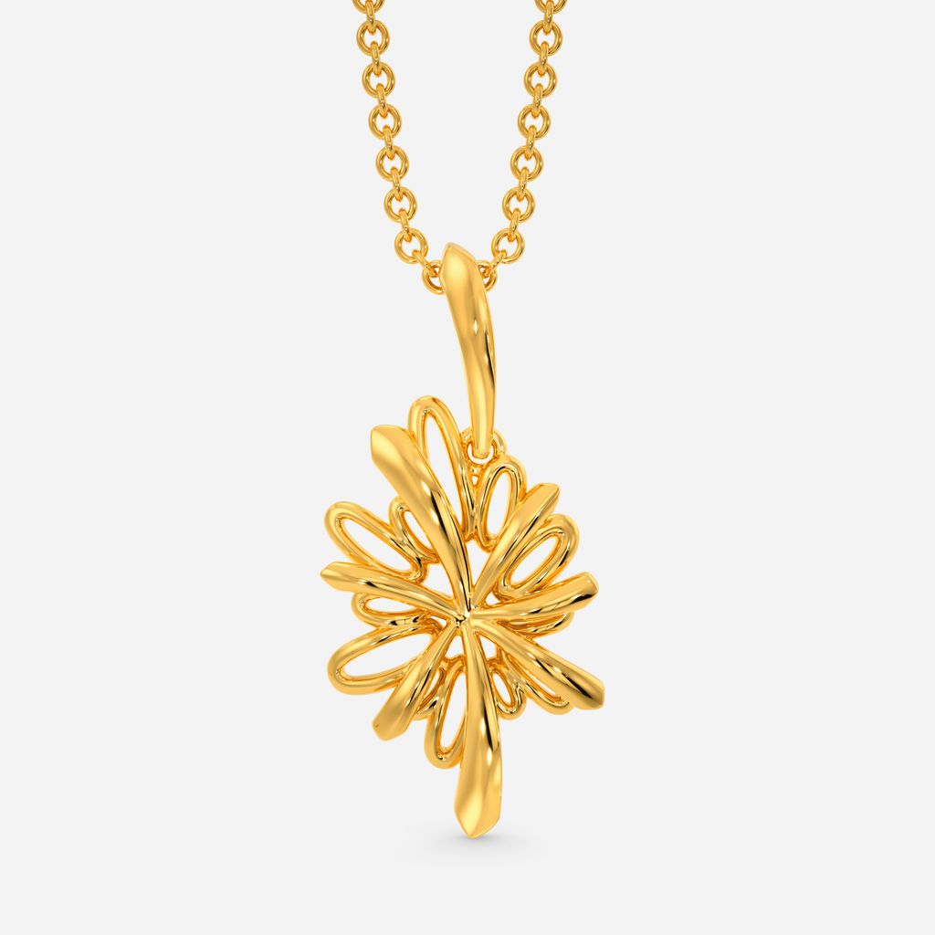 Psychedelic Renaissance Gold Pendants