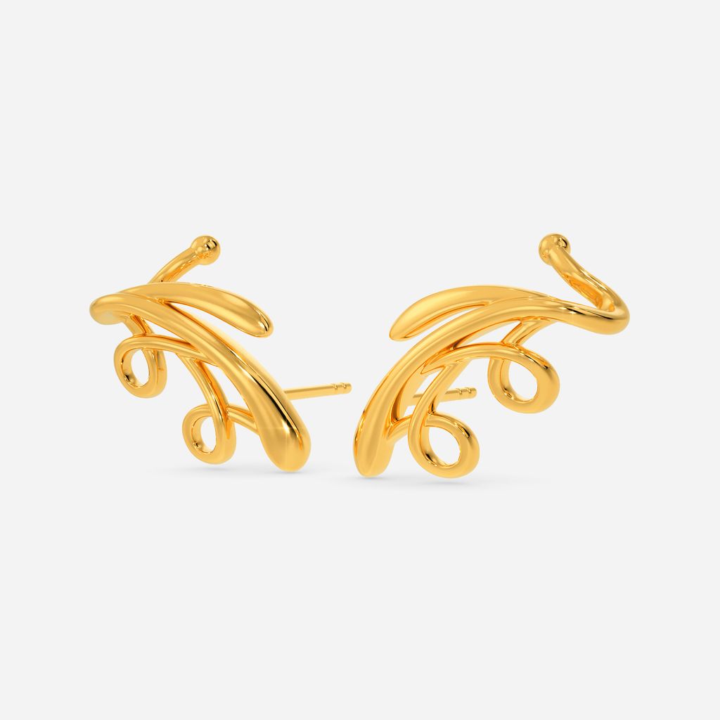 Dream Drama Gold Earrings