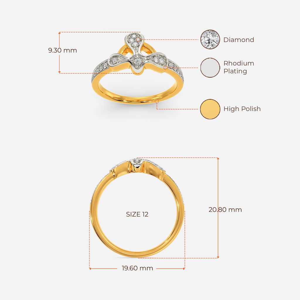 Print O Drop Diamond Rings image