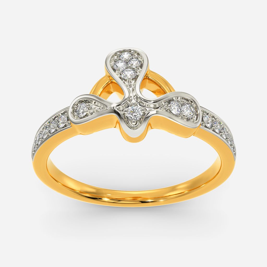 Print O Drop Diamond Rings alternate view 3