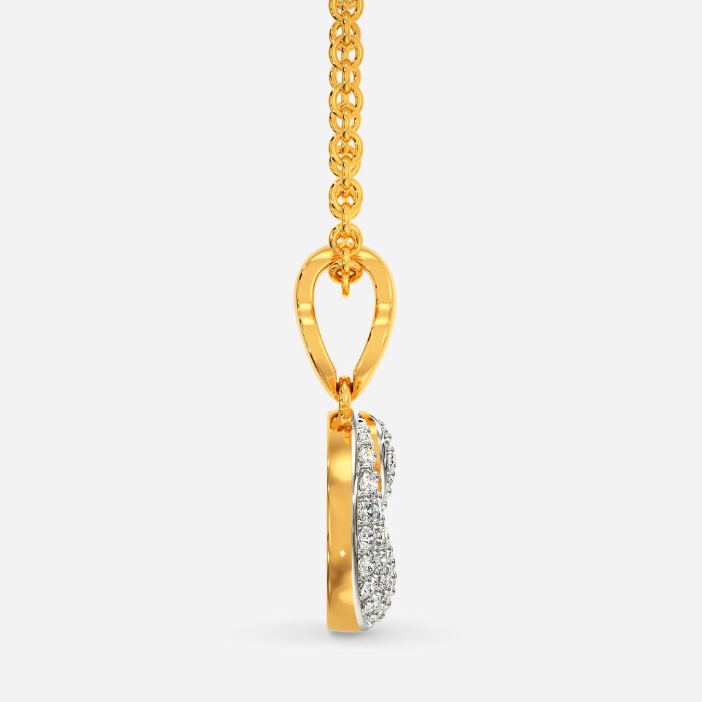 Circle Of Summer Diamond Pendants