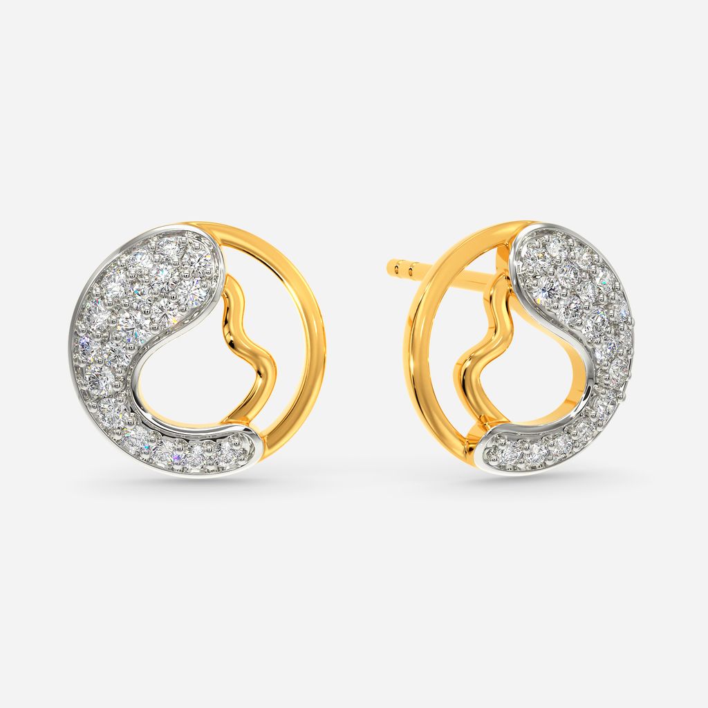 Circle Of Summer Diamond Earrings