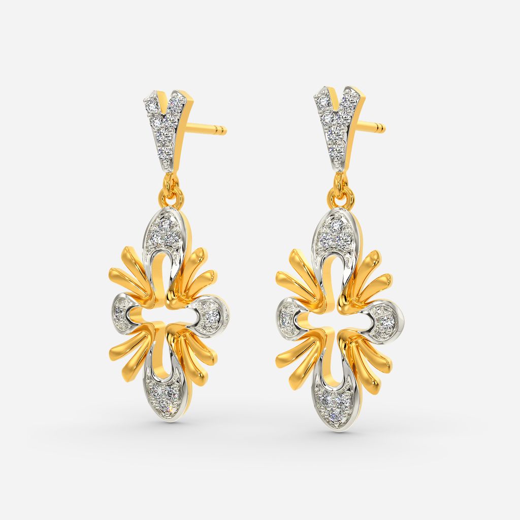 Colours Of Spring Diamond Earrings