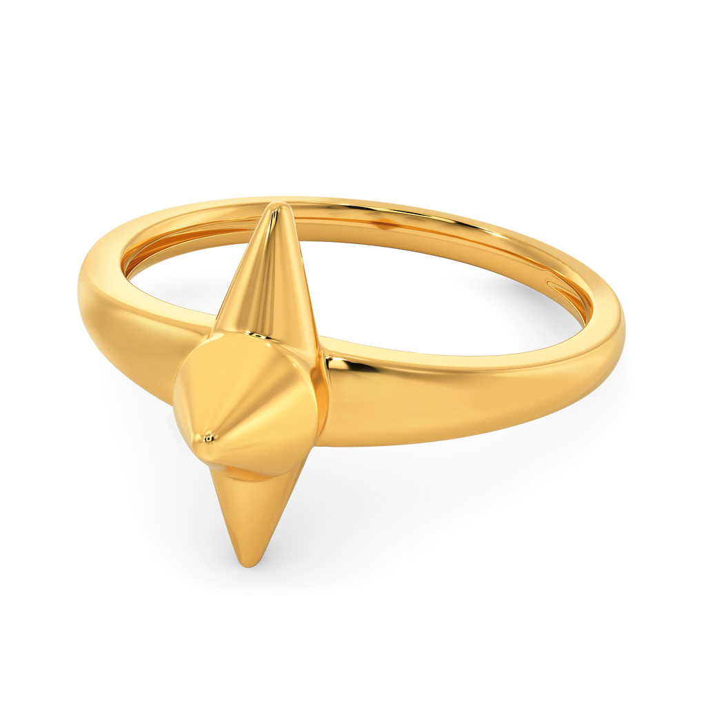 Sparks N Spikes Gold Rings alternate view 2