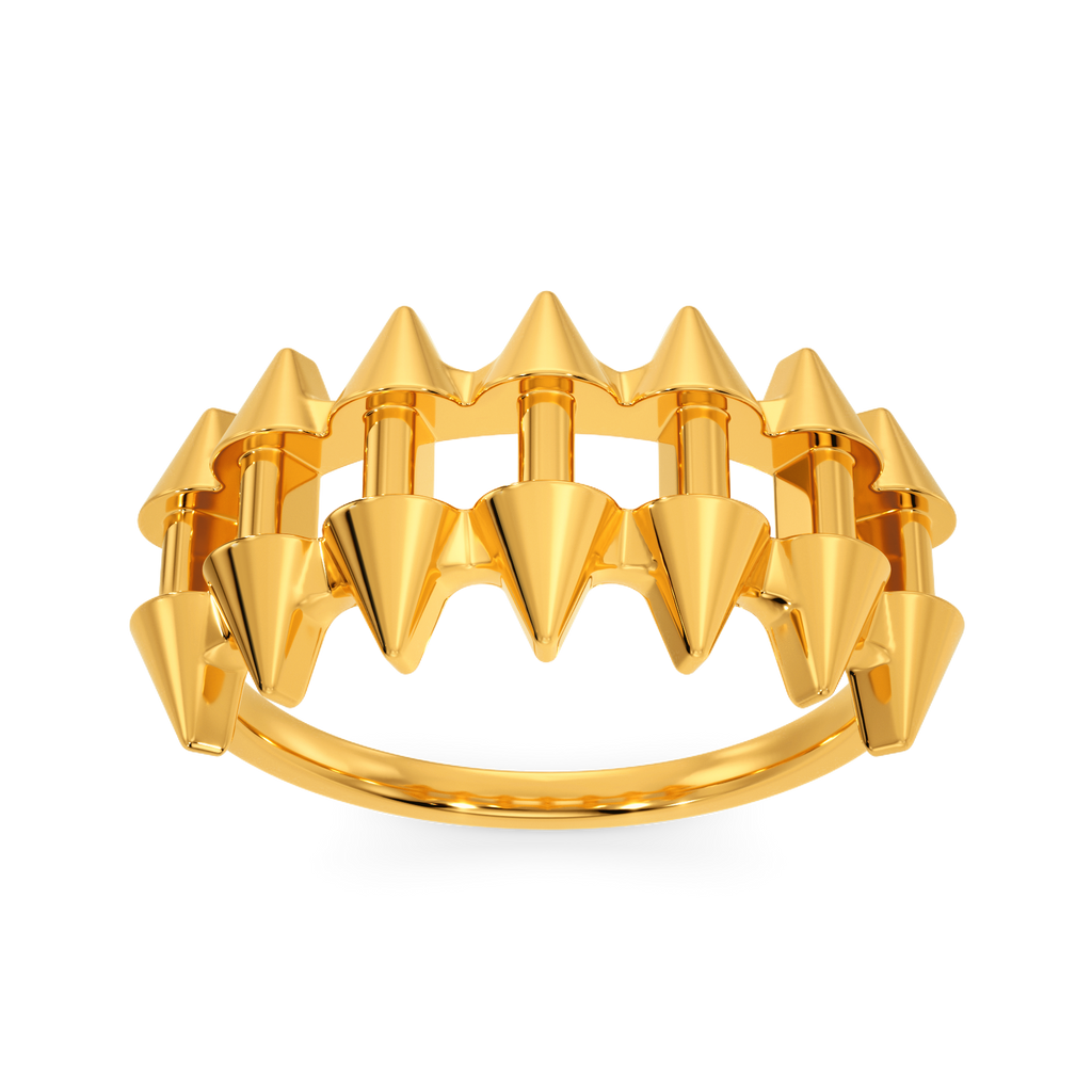 Punk Dash Gold Rings image