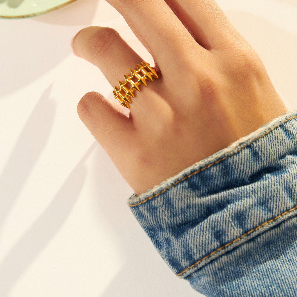 Punk Dash Gold Rings alternate view 1