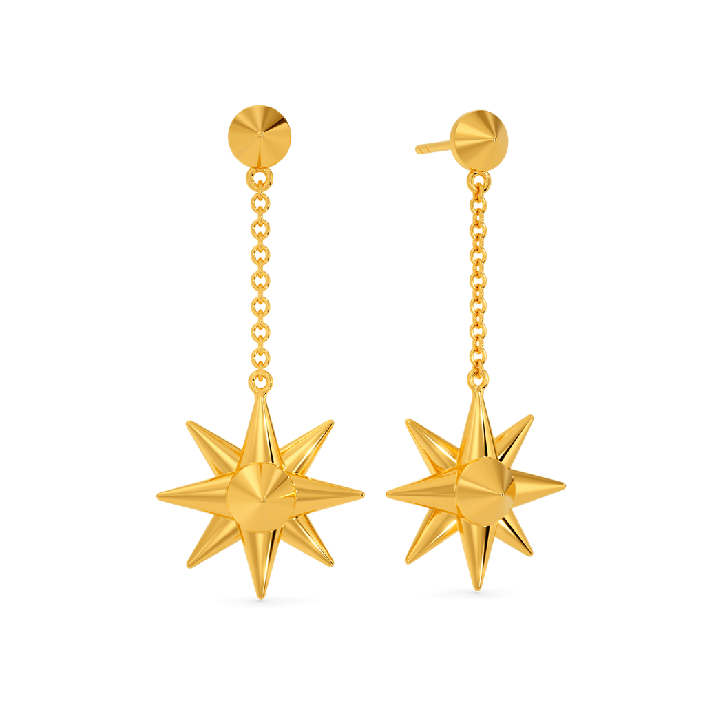 Punk Revived Gold Earrings
