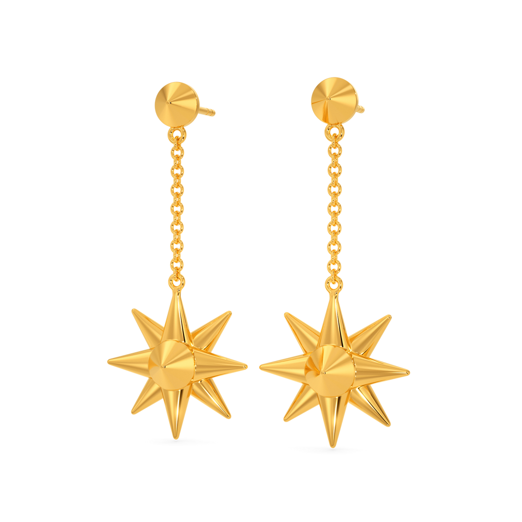 Punk Revived Gold Earrings
