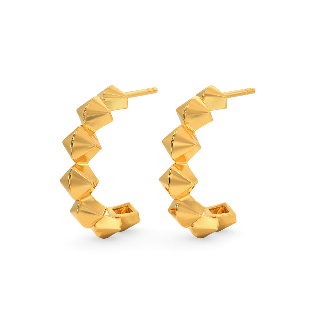 Avril Gold Earrings