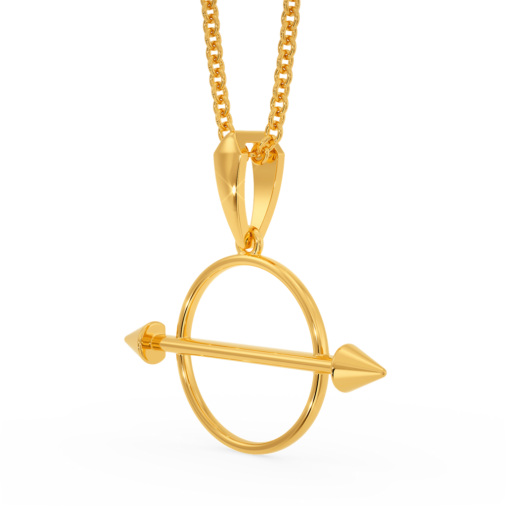 Punk Cover Gold Pendants