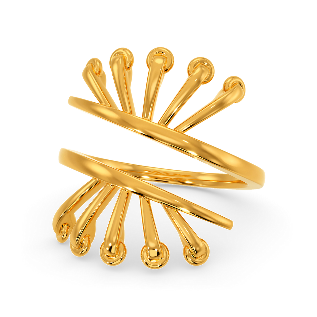 Lace Embrace Gold Rings alternate view 2