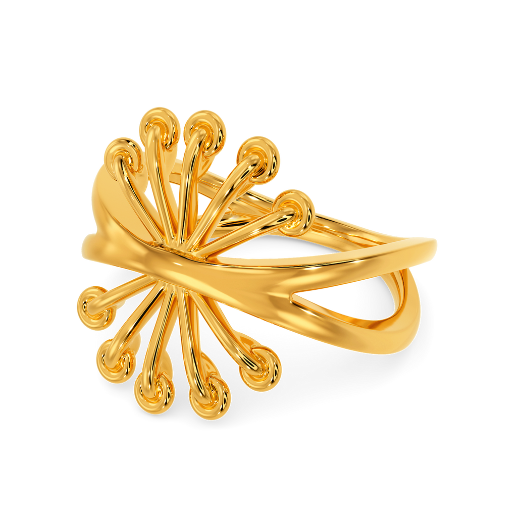 Perfectly Laced Gold Rings alternate view 2