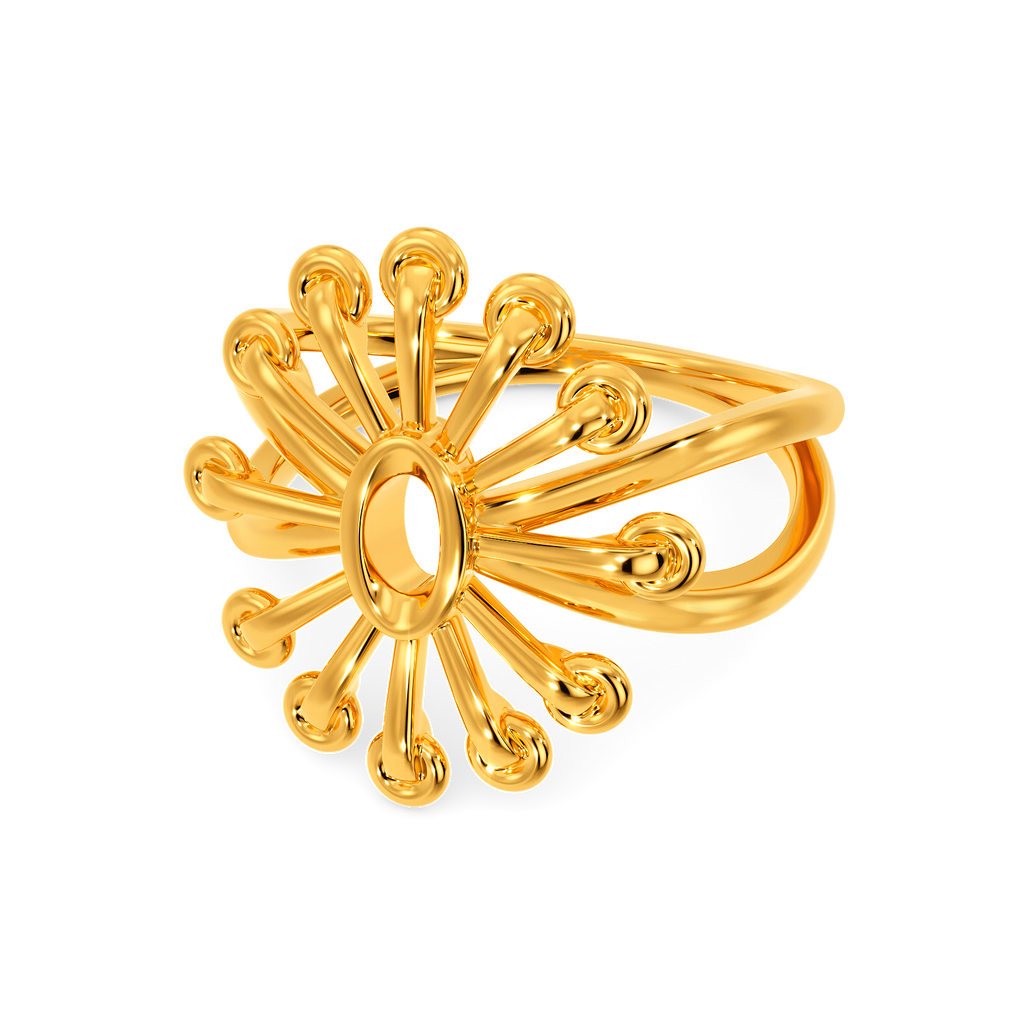 Lace Jade Gold Rings alternate view 2