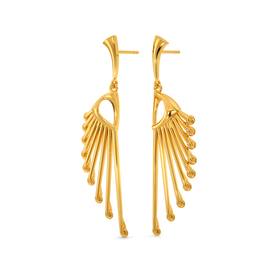 Knot It Up Gold Earrings