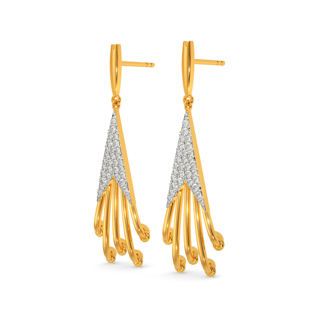 Dare To Lace Diamond Earrings