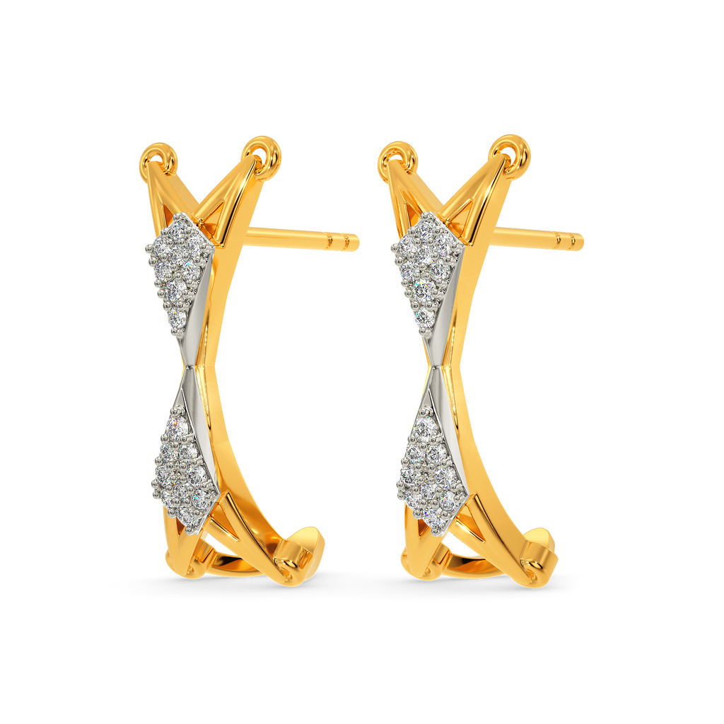 Dare To Lace Diamond Earrings