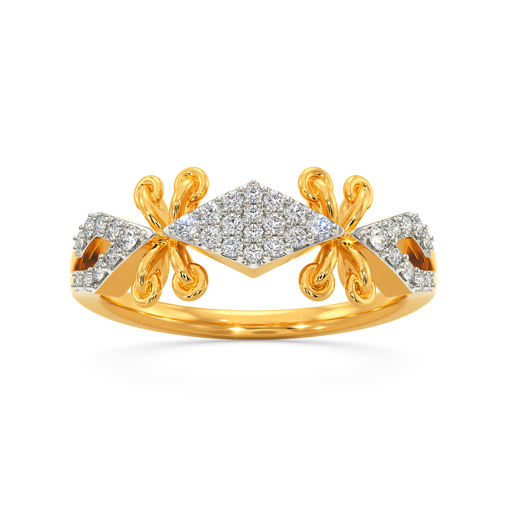Lace Flo Diamond Rings alternate view 3
