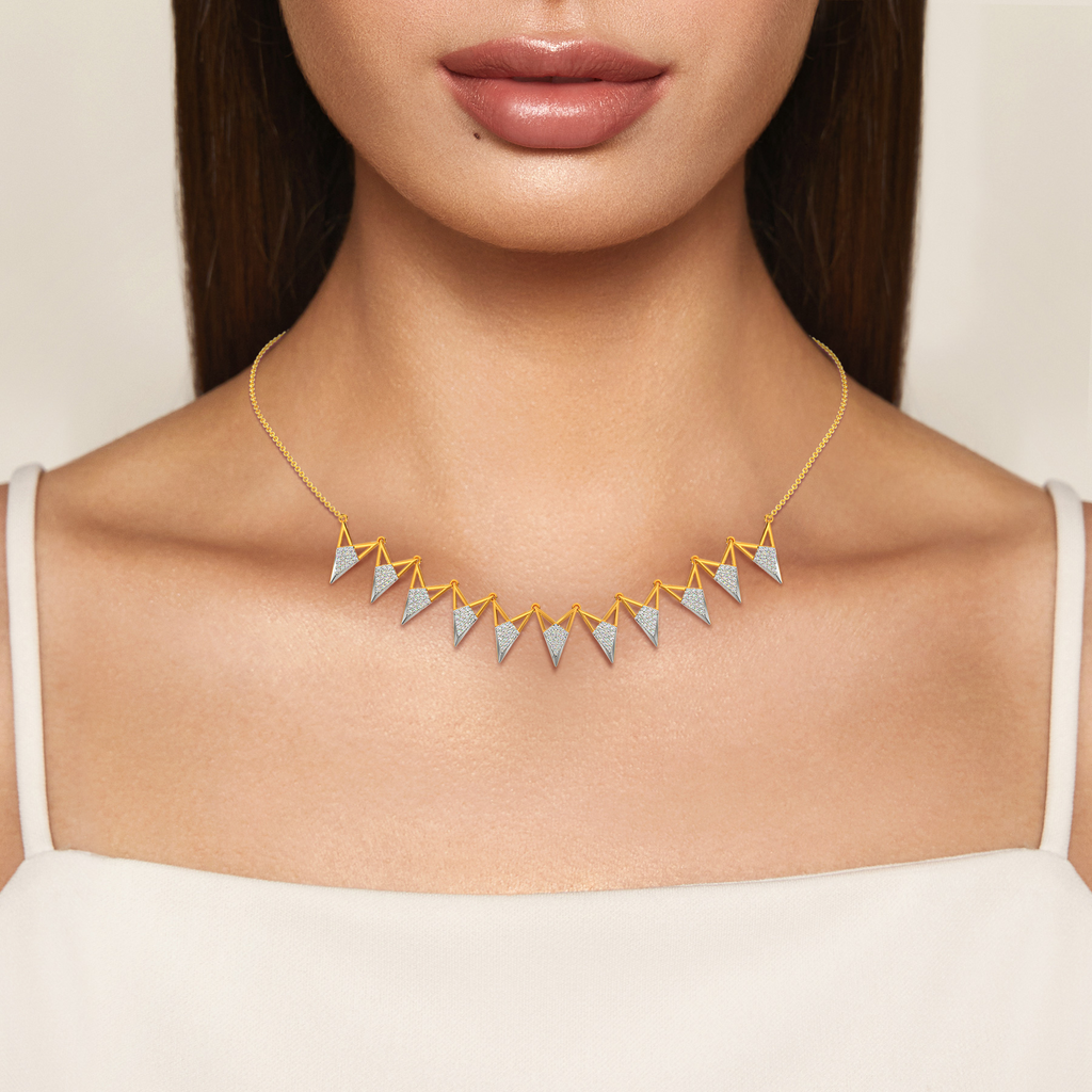 Dare To Lace Diamond Necklaces