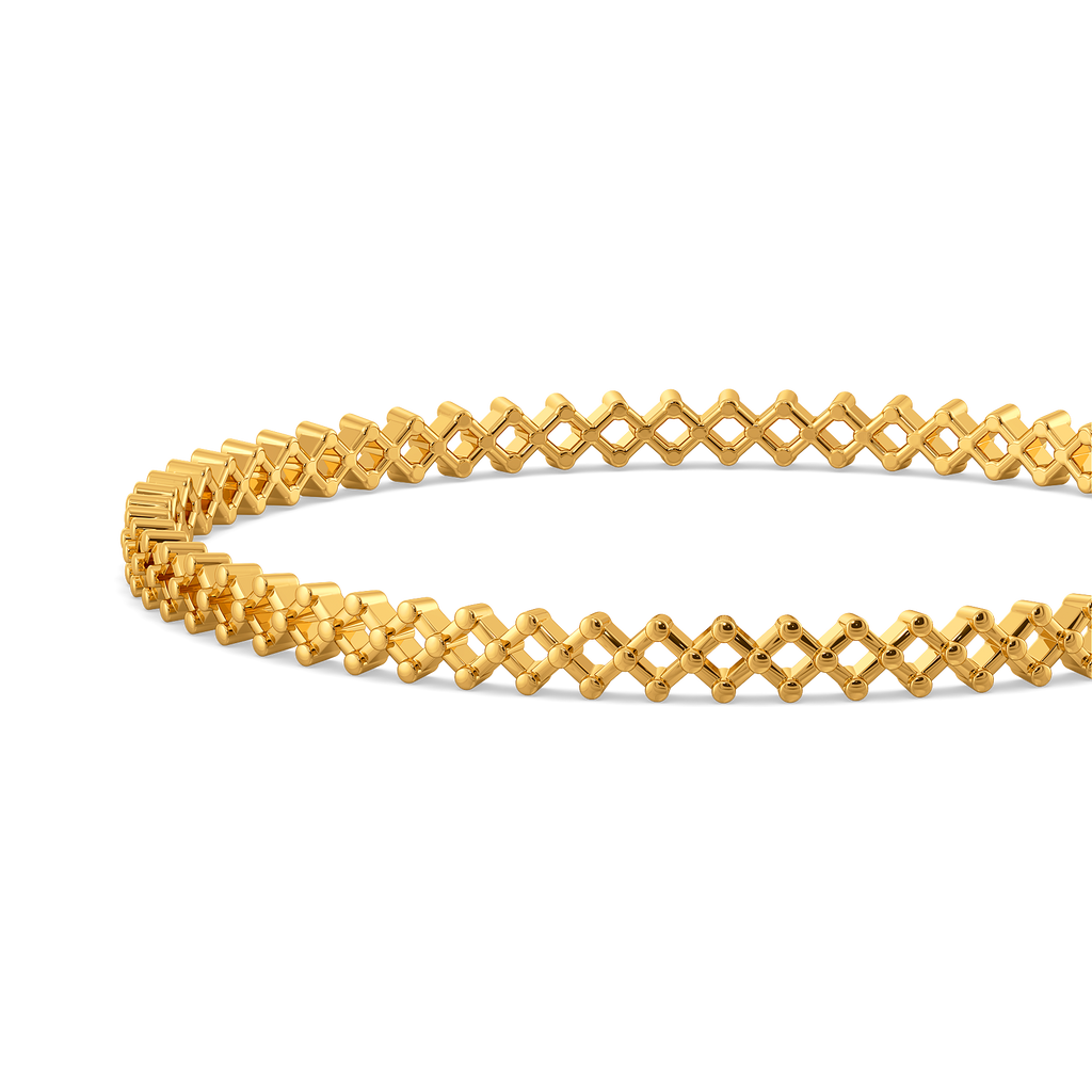 String Theory Gold Bangles