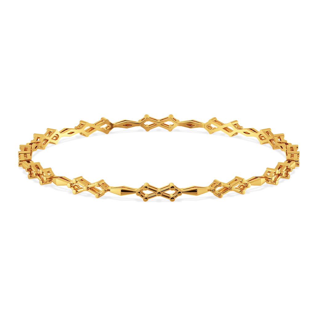 Bound by Strings Gold Bangles