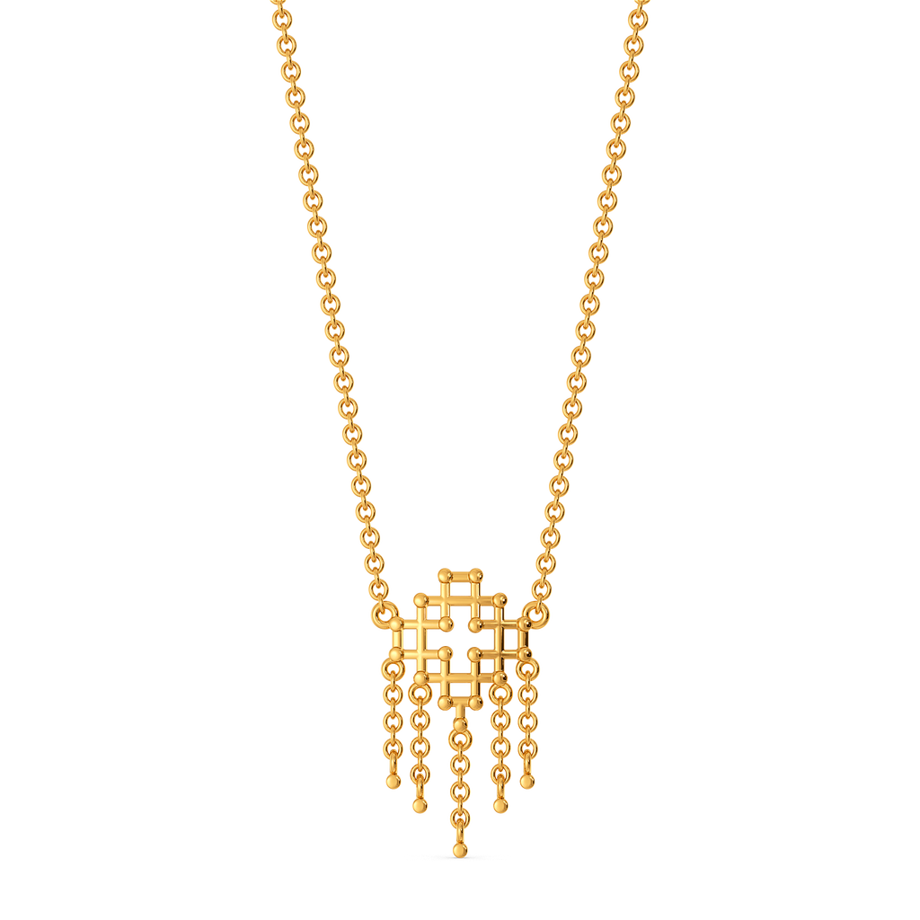Entangled in Love Gold Necklaces