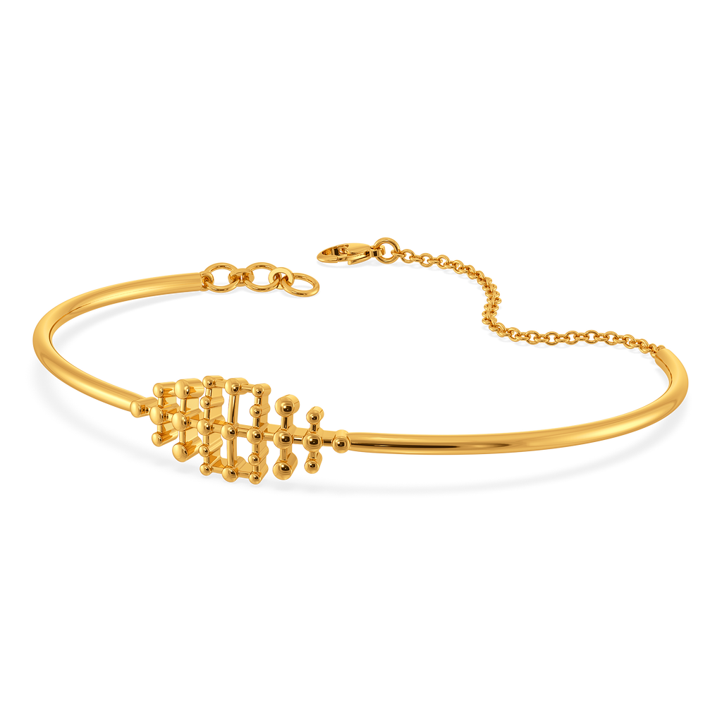 Strung With Love Gold Bangles