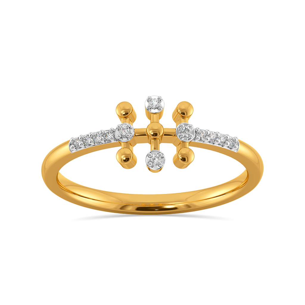 Beaded Bond Diamond Rings alternate view 3