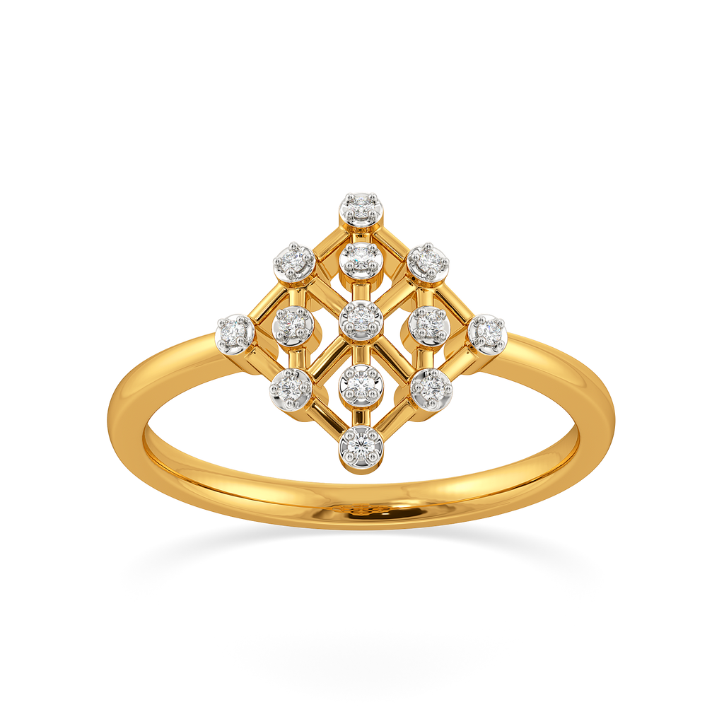 Beaded Edit Diamond Rings alternate view 3