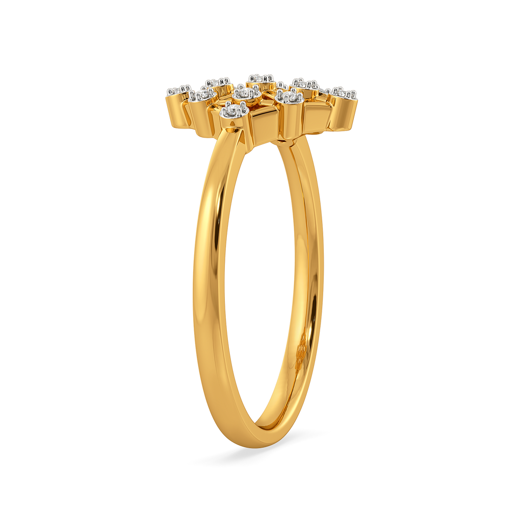 Beaded Edit Diamond Rings image