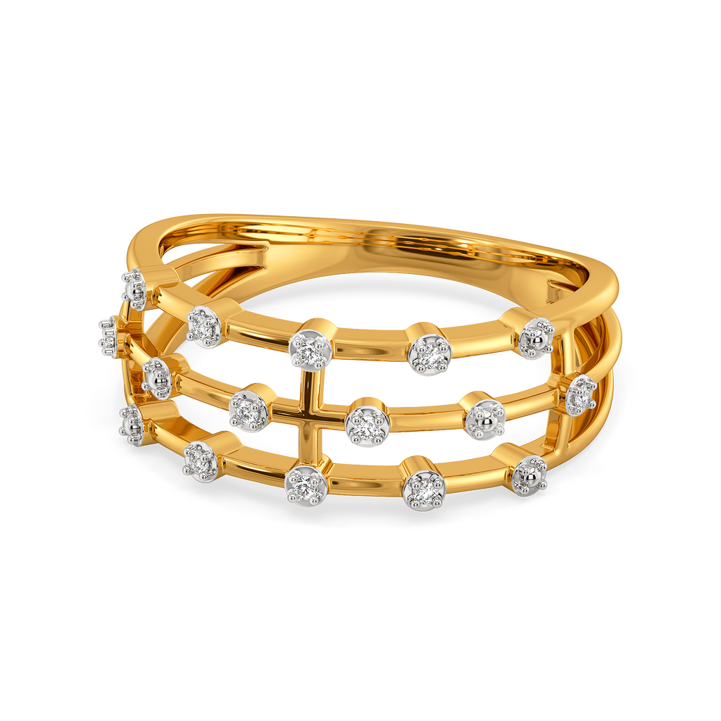 Strings of Eternity Diamond Rings alternate view 2