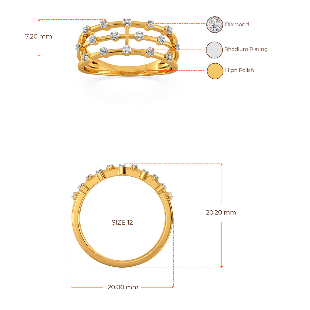 Strings of Eternity Diamond Rings image