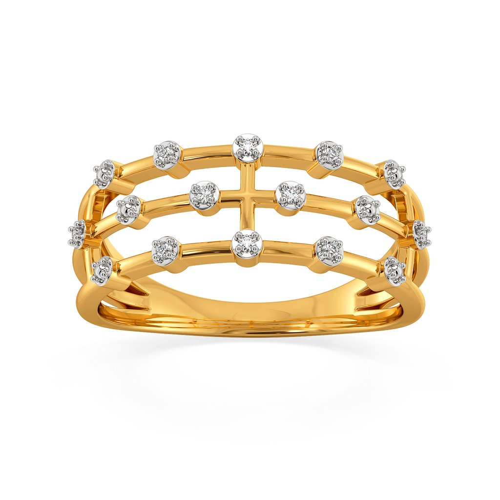 Strings of Eternity Diamond Rings alternate view 3