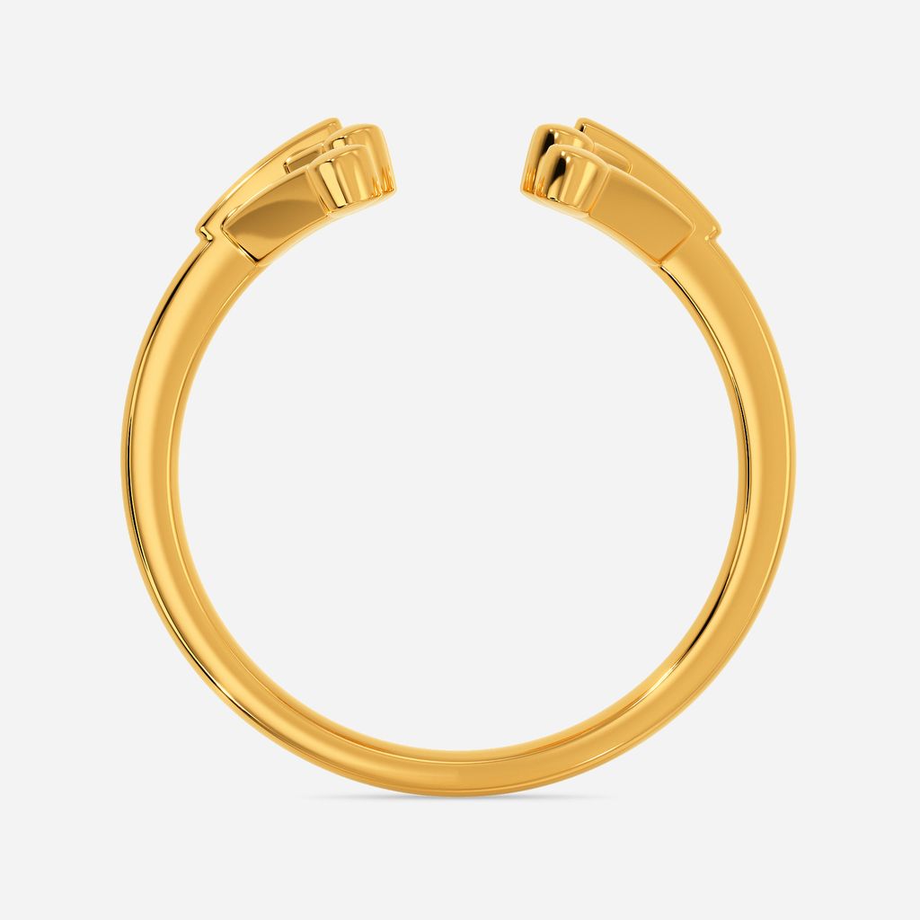 Electric Love Gold Rings image