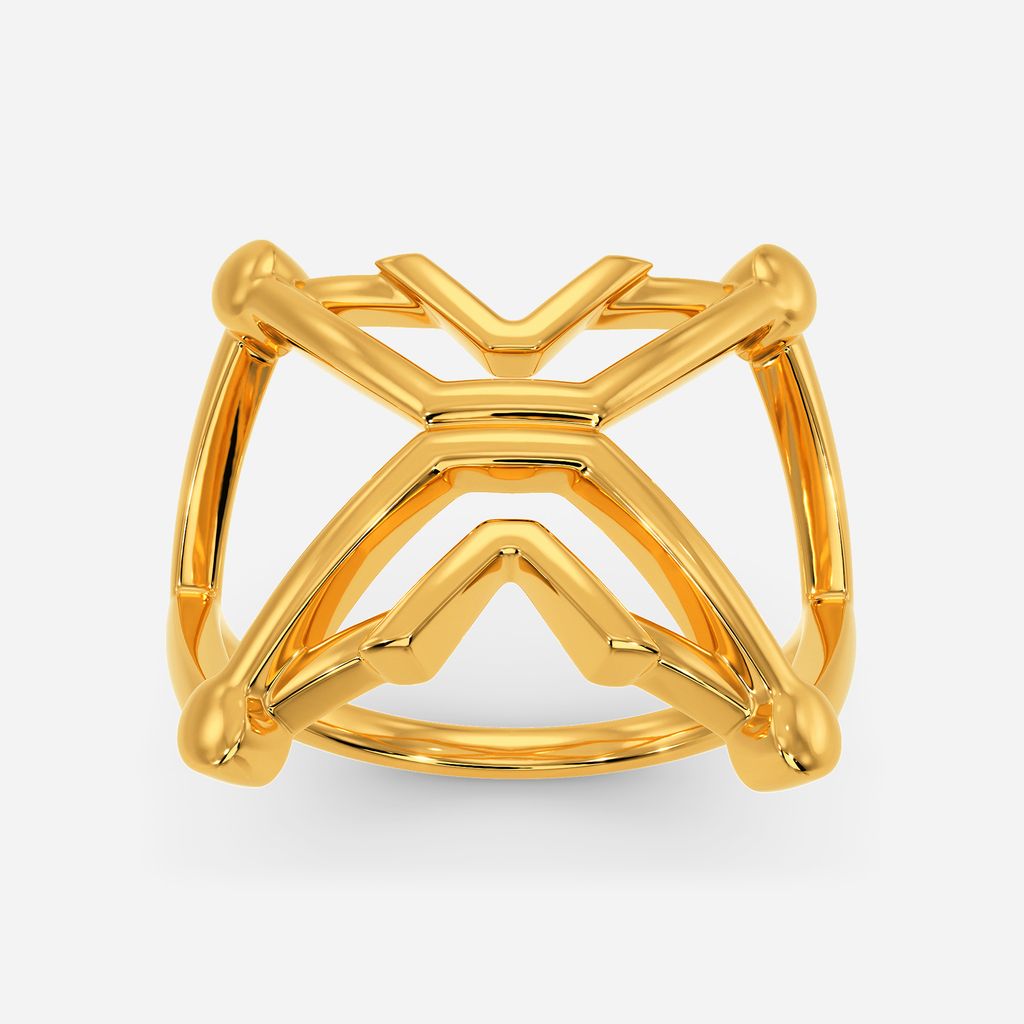 A Shot Of Glitz Gold Rings image