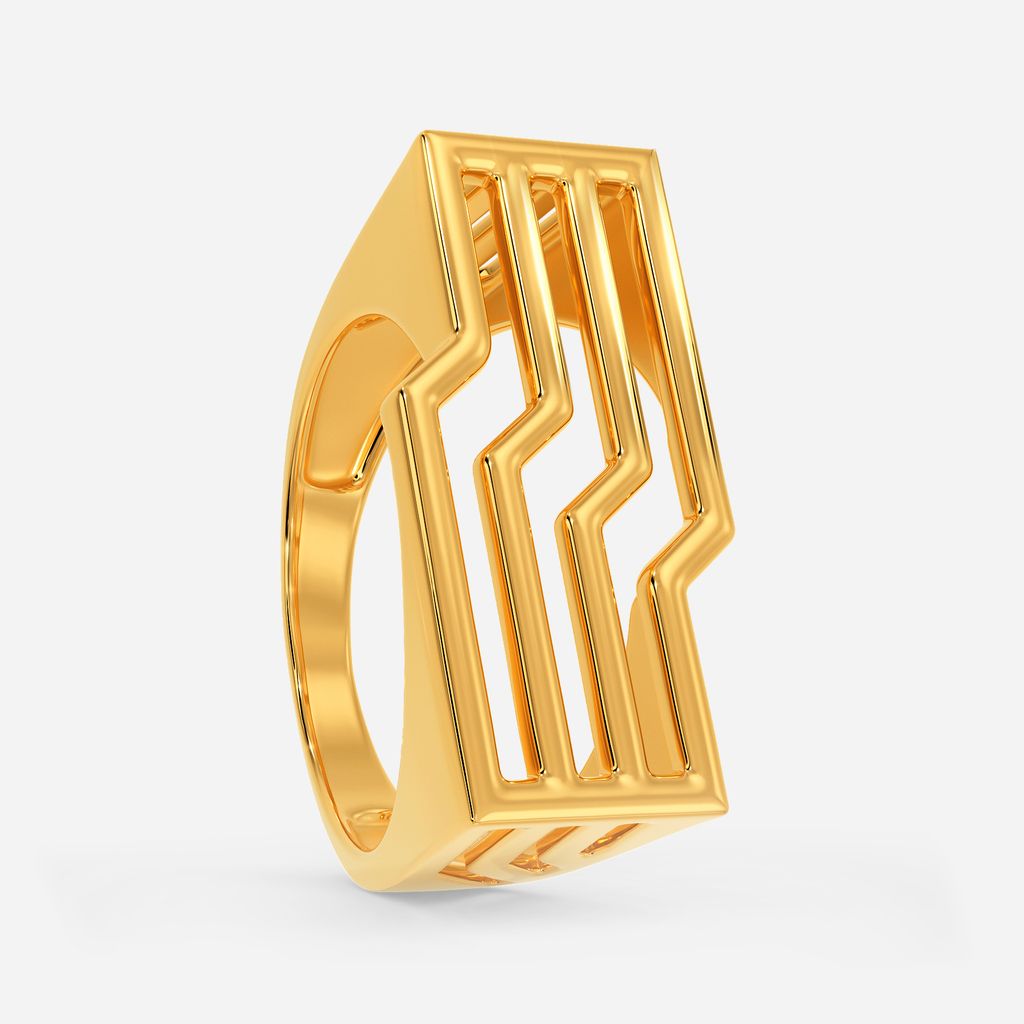 Deciphered Code Gold Rings image