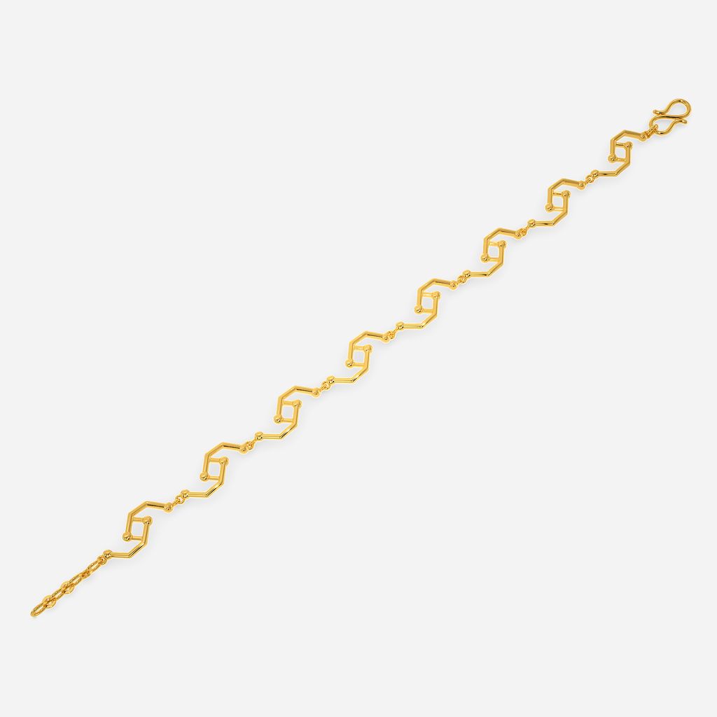 Techno Drop Gold Bracelets