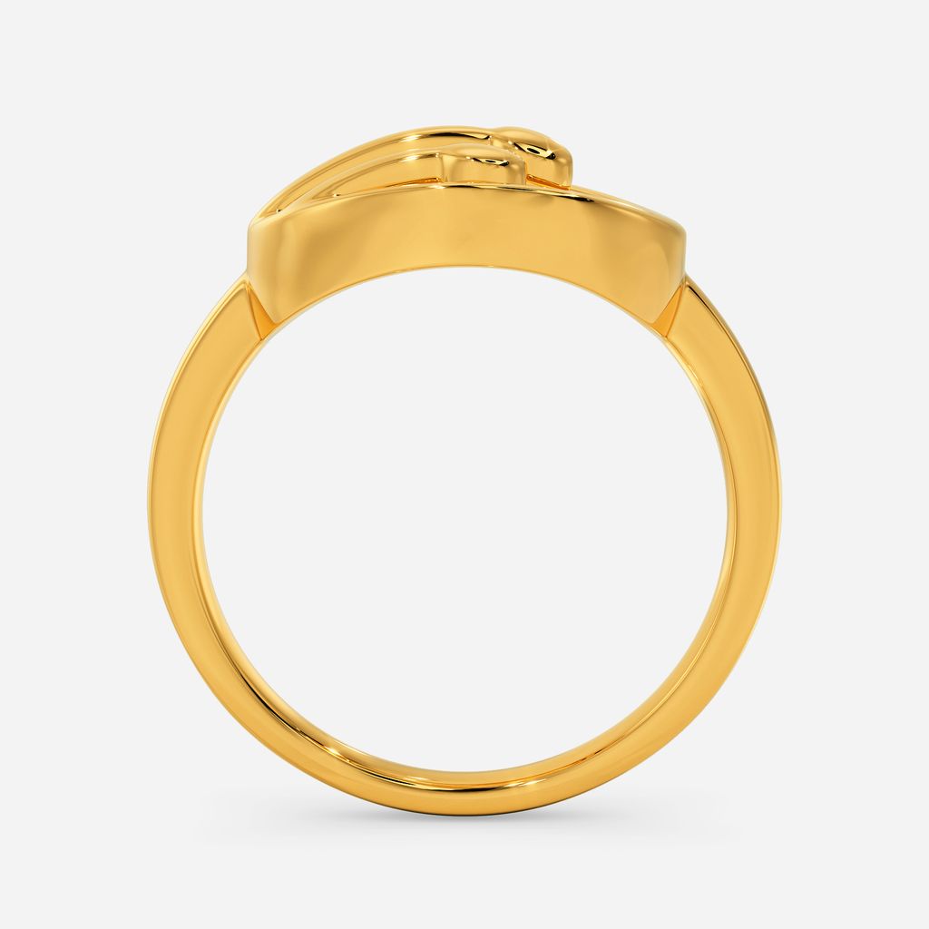 Manifold Dimensions Gold Rings image
