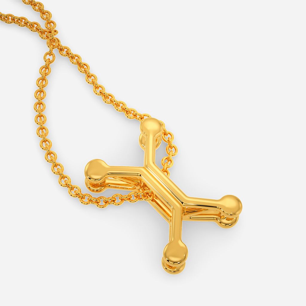 From The Future Gold Pendants