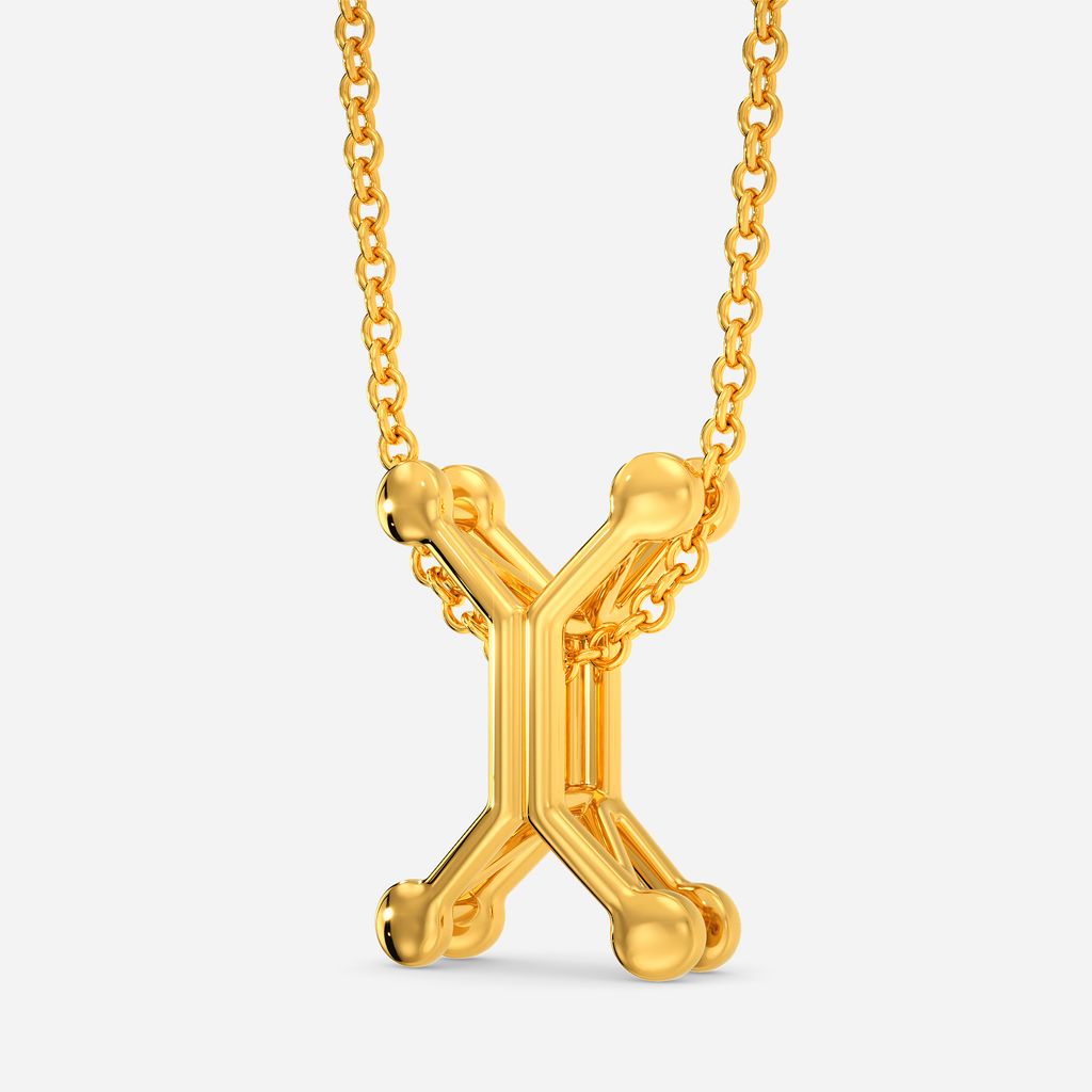 From The Future Gold Pendants