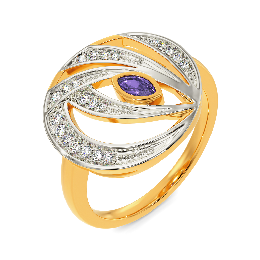 I See Purple Diamond Rings alternate view 3